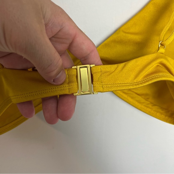 SOMMER SWIM- Dylan Top Hot Mustard Bikini Summer Swimming Pool Resort Ocean - Picture 6 of 7